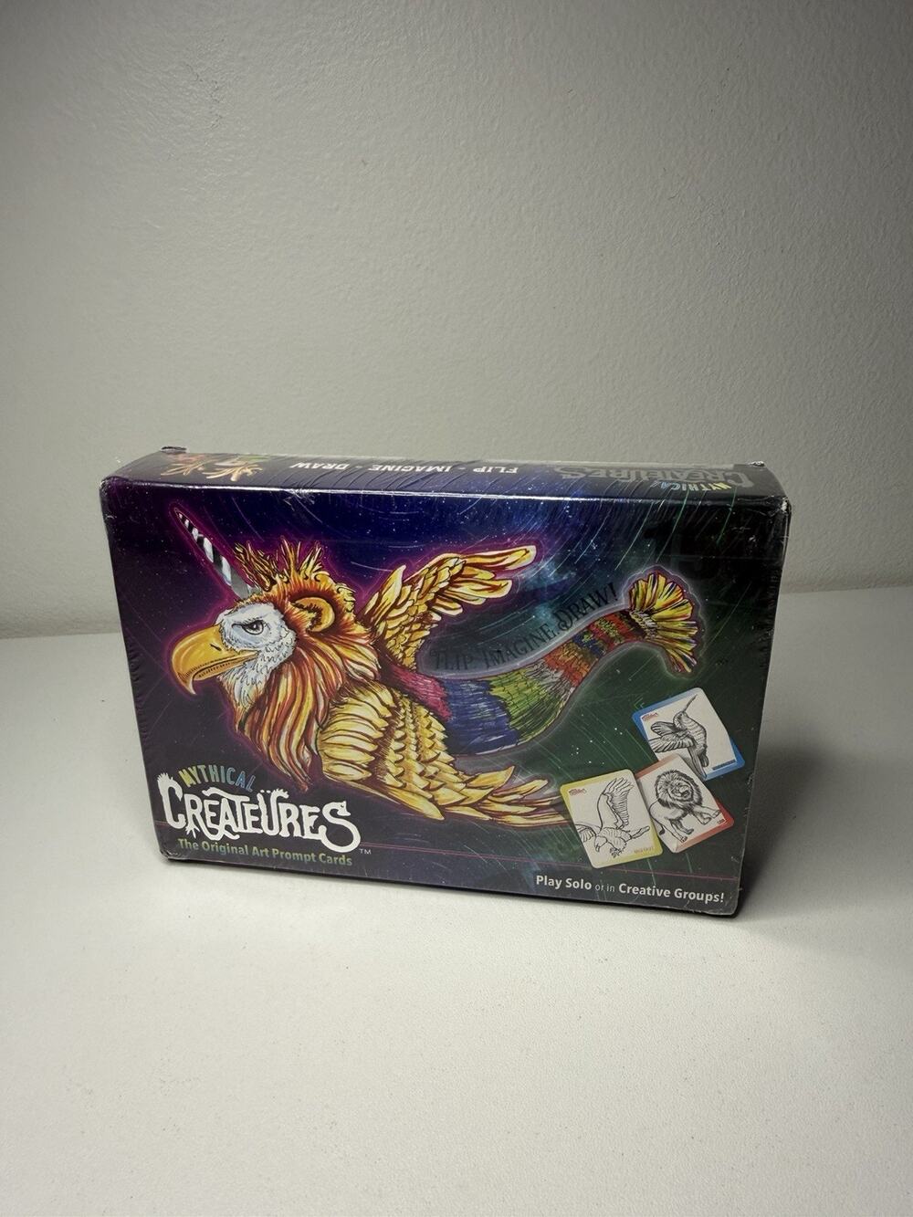 Createures Drawing Deck 150 Art Generating Prompt Cards Mythical Creatures NEW